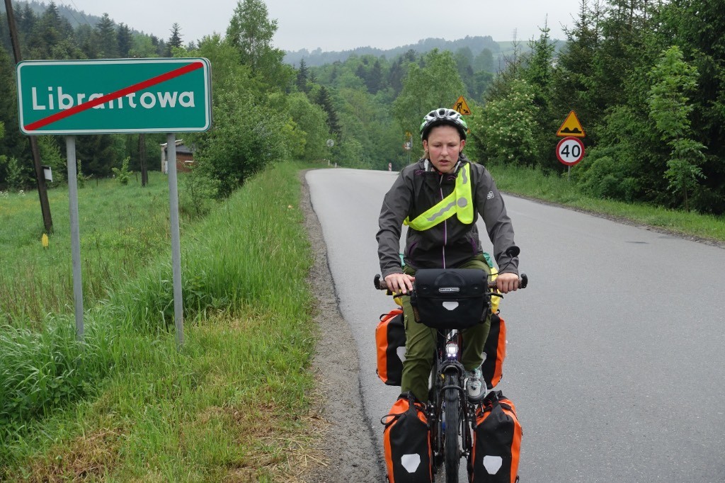 Alexandra gefallen Wetter und Strecke sichtlich sehr