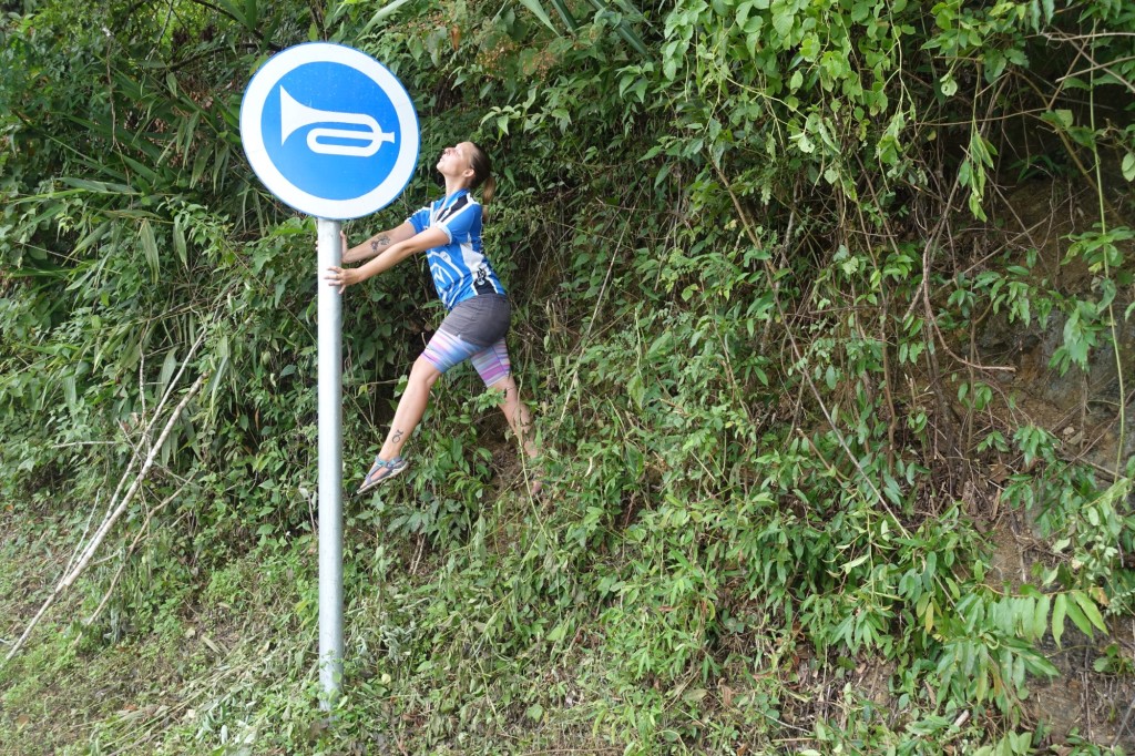 there was a time when Lao people had to be told to honk...