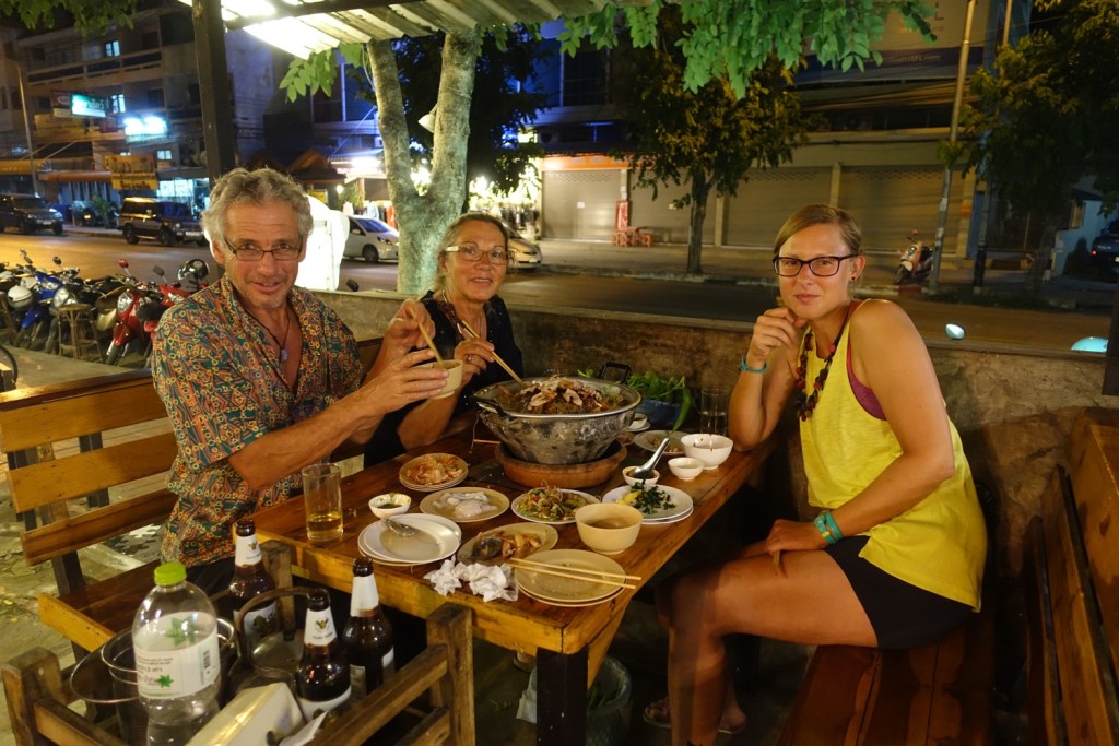 Hot Pot mit Roger und Silvia :-)