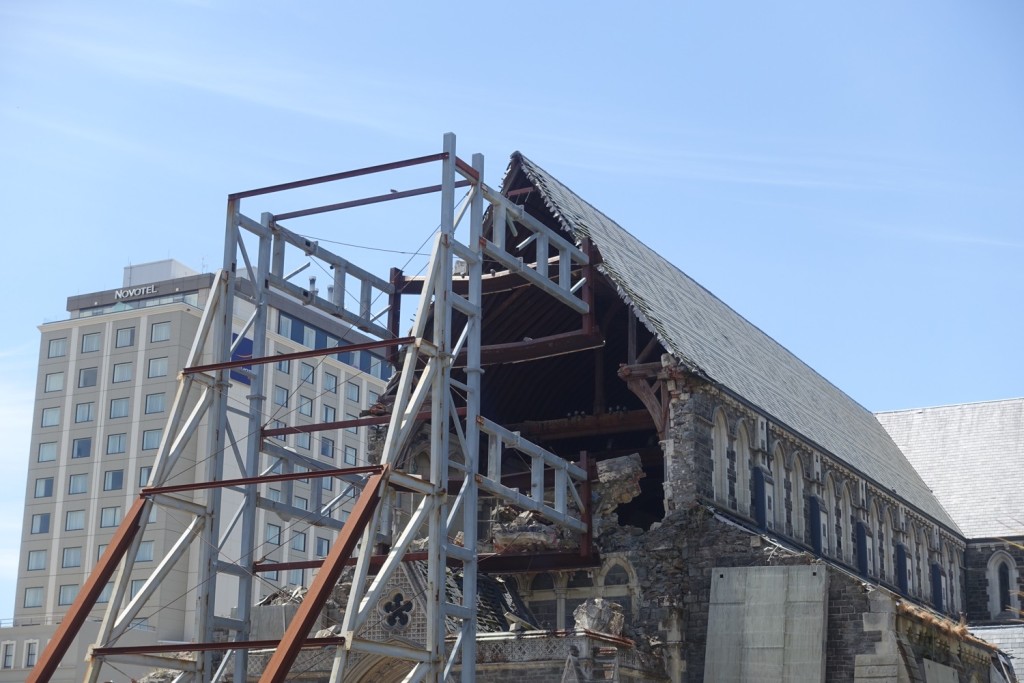 memories of the big earthquake in Christchurch