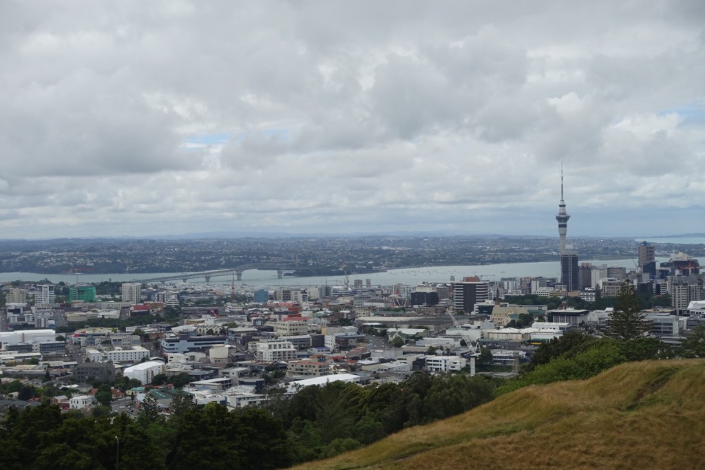 view from Mount Eden