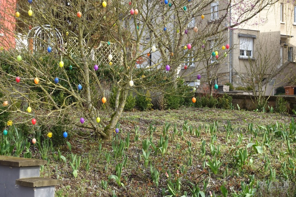 Easter tree in Luxembourgh