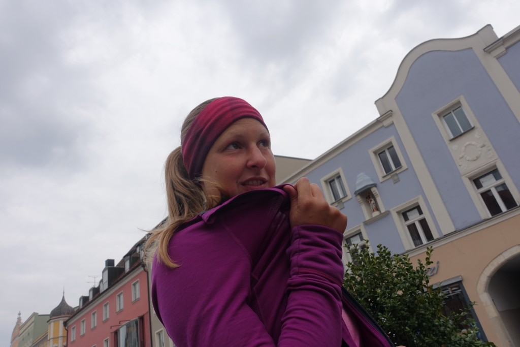 Alexandra ganz nervös